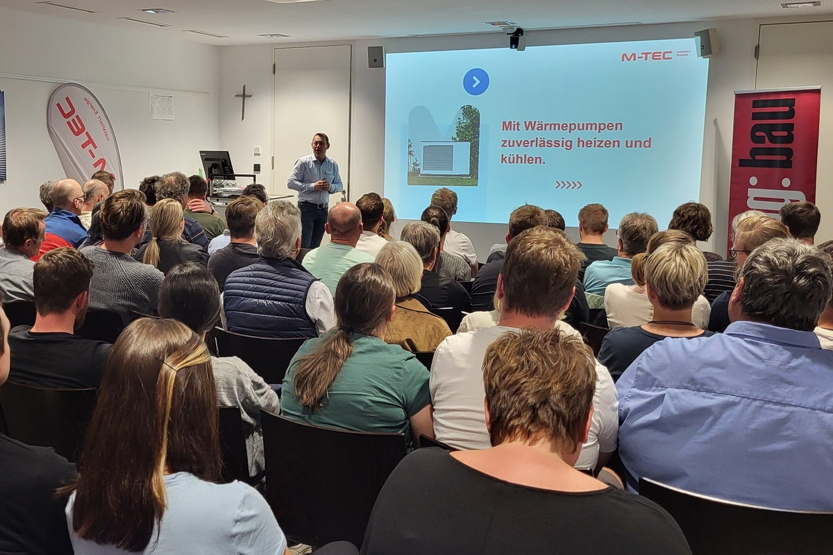 Bauinfo-Abende für ganzheitliche Energielösungen